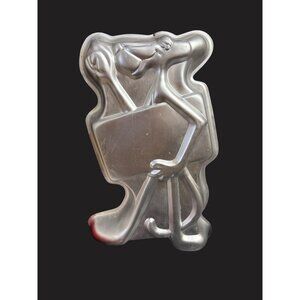 Vintage 1977 Wilton Pink Panther Aluminum Cake Pan Made In Korea